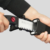 Silky's purpose built and portable root cutting saw that stows away in a sheath. 